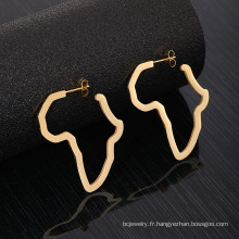 Shangjie Oem Aretes de Mujer Gold Boucles d&#39;oreilles en acier inoxydable